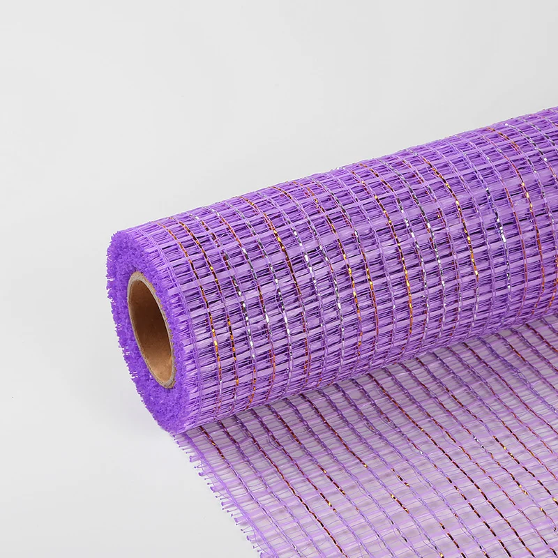 Flower Wrapping Mesh Most Popular Custom Design Deco Mesh Wrapping Flowers