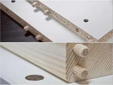 CNC  double spindles boring and dowel insertion fitting machine