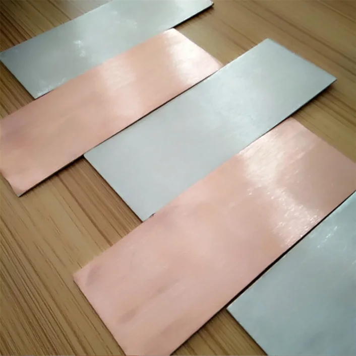 bimetallic copper aluminum washer fine copper aluminum plate sheet Copper Aluminium Plate