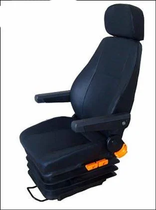 Professional Production Bus Driver Seat with Headrest and Armrest for Floor Scrubbers