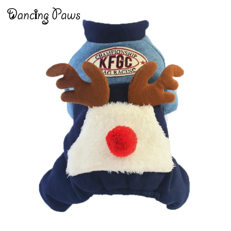 2019 Christmas Dog cats Clothes For Dog Pet Costumes Red Coat Clothing Cute Puppy For Dogs Pets cloth