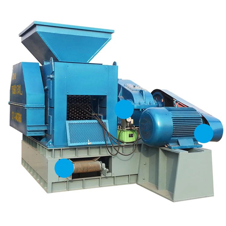 Charcoal briquette extruder machine