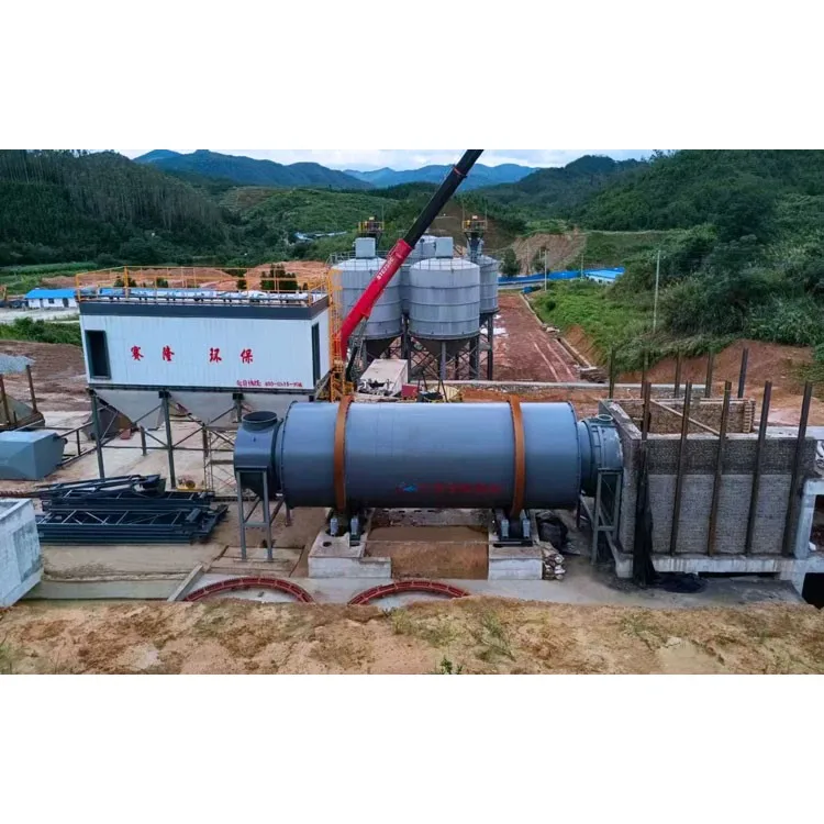 Барабанная Сушилка на газе Роторная сушилка для еды из кокосового волокна