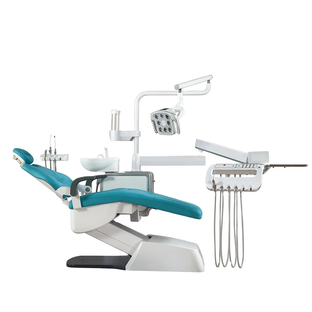 dental chair with efficyence superior dental chair full set steel toroidal transformer Dental Suction Electric Dental Chair