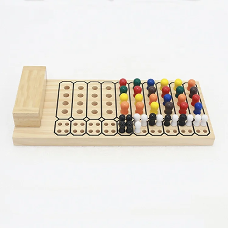 Hot Sale Wooden Toy Kids Development Game Secret Code Game Gift for Boys and Girls