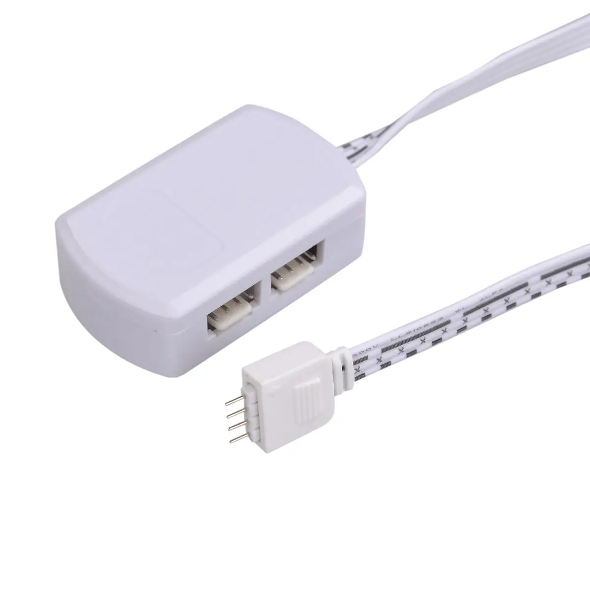 24V Led Strip Light 4 Pins RGB Connector plug power Splitter Cable 4pin needle female Connector wire 22AWG