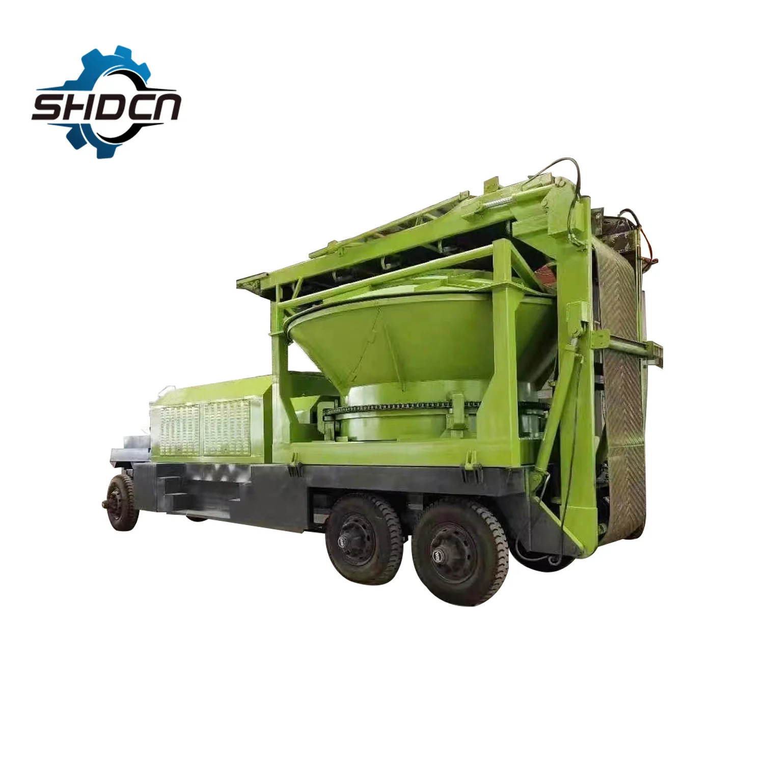 Big capacity wood hammer mill pallet shredder wood chip crusher
