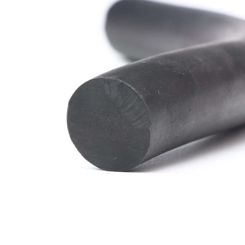 custom EPDM Sponge round solid rubber cord foam  rod used for building sealing