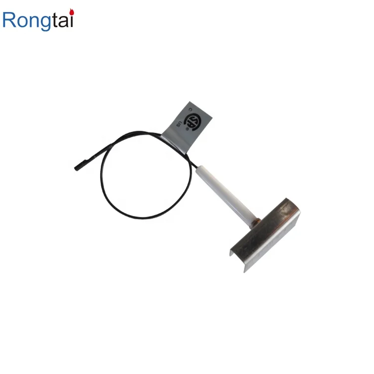 Wholesale Oven Accessories Gas Stove Burner Alumina Igniter Ceramic Ignition Electrode With Cable Wires