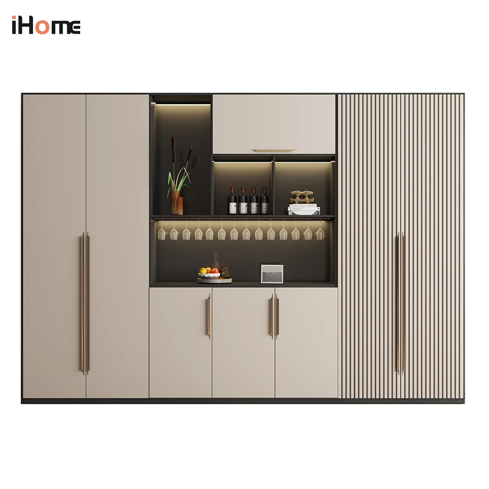 Лучший винный шкаф iHome, изготовленный на заказ, со светодиодным дисплеем