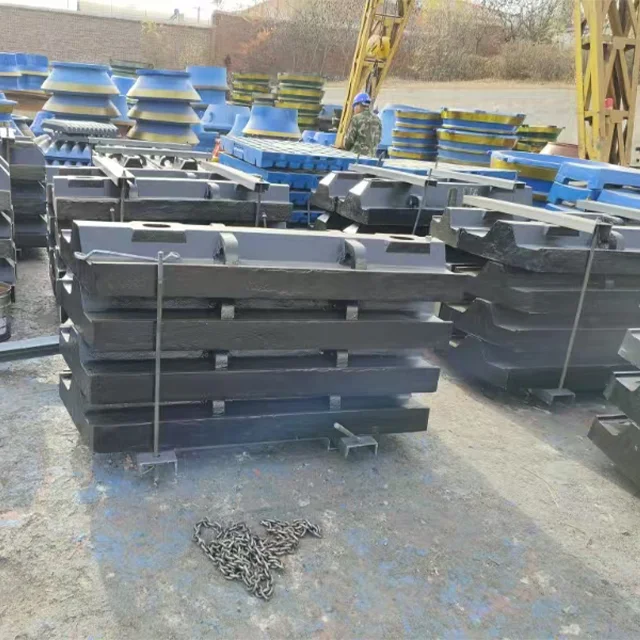 Прямая поставка с завода под заказ щековые Щековые пластины из высокомарганцевой стали используемые для угледобывающей промышленности