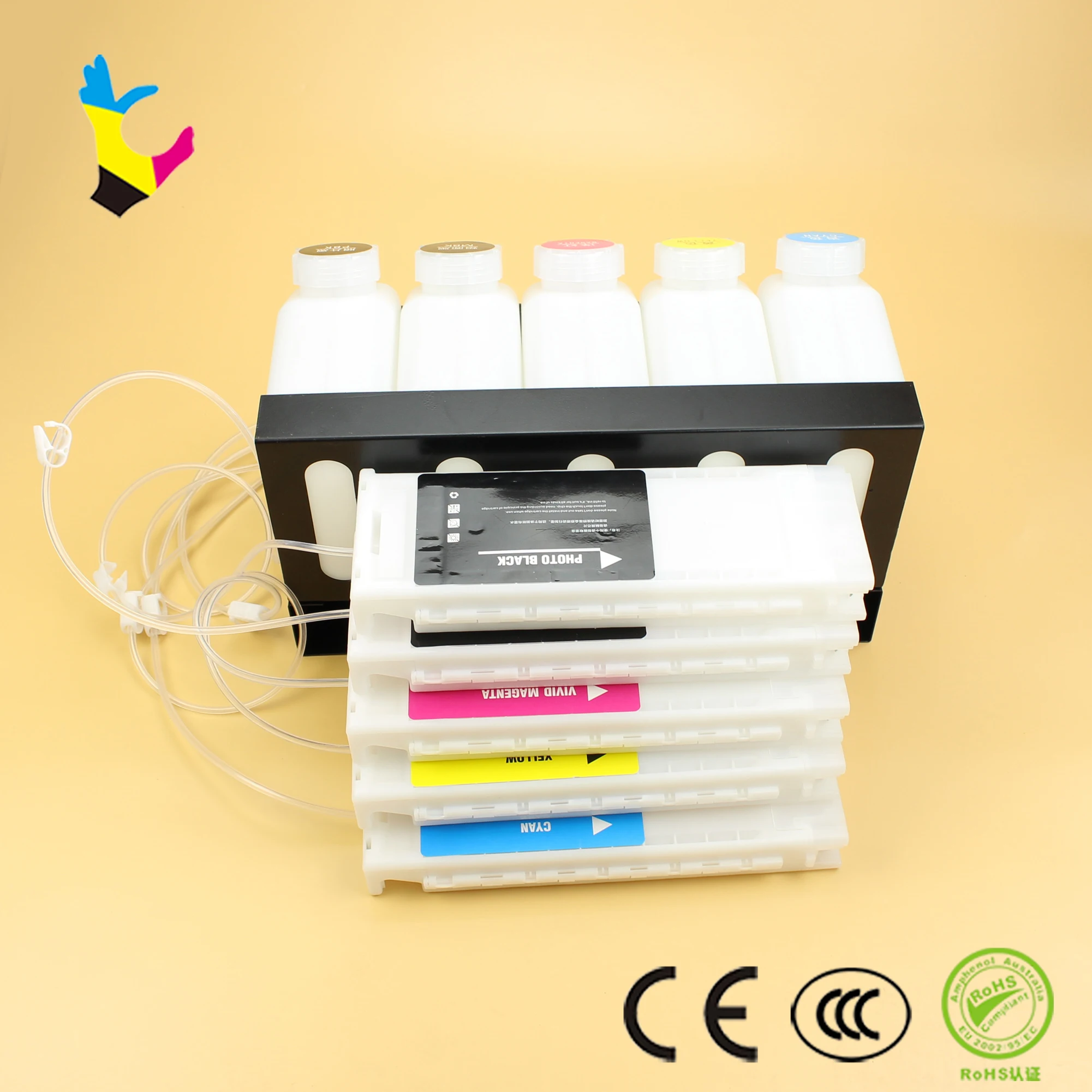 2021 Новый CISS для Epson T3200 T5200 T7200 T3270 T5270 T7270 T3000 T5000 T7000 T3070 T5070 T7070 Система непрерывной подачи