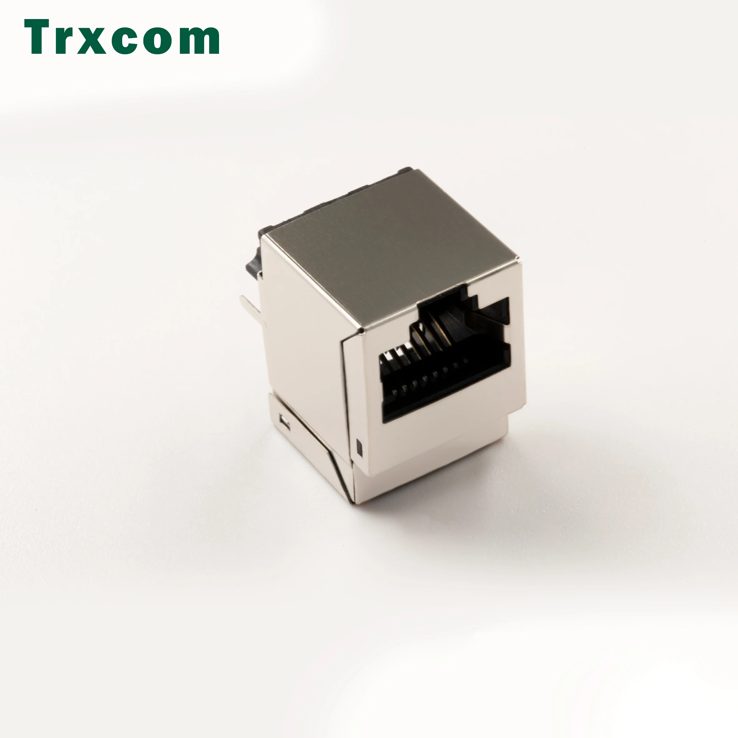 Trxcom  RJ45 Ethernet erect type  interface TRJD4718BFNL replacement HFJV1-E1G46-L11RL isolation transformer