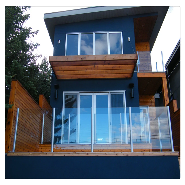 Stainless Steel 304 316 Inox Railing Post Handrail Pillar Glass Balustrade Pole