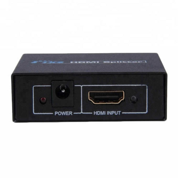 HDMI Splitter 1 in 2 out Adapter 4K HDMI Switch 3D Splitter Power Signal Amplifier HDMI Switcher for PS3 HDTV DVD