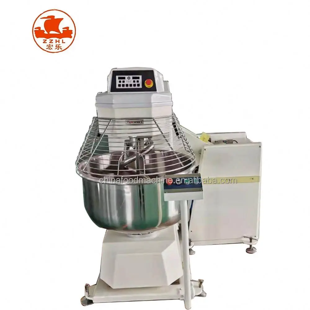 Professional Grain Mixing Machine Flour Spiral Dough 60Kg Bread Mixer