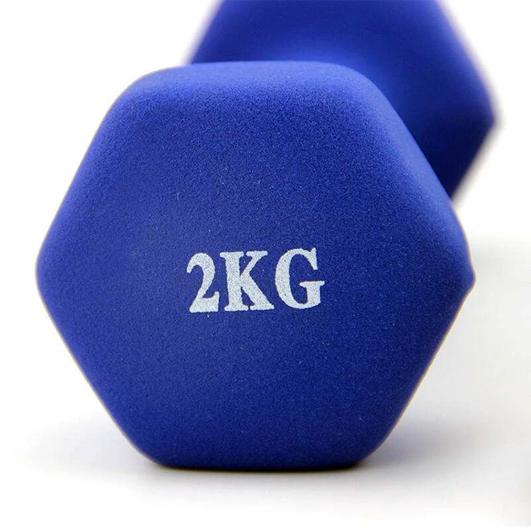 High quality Women Body Building Colorful Dumbbell set for Home Fitness