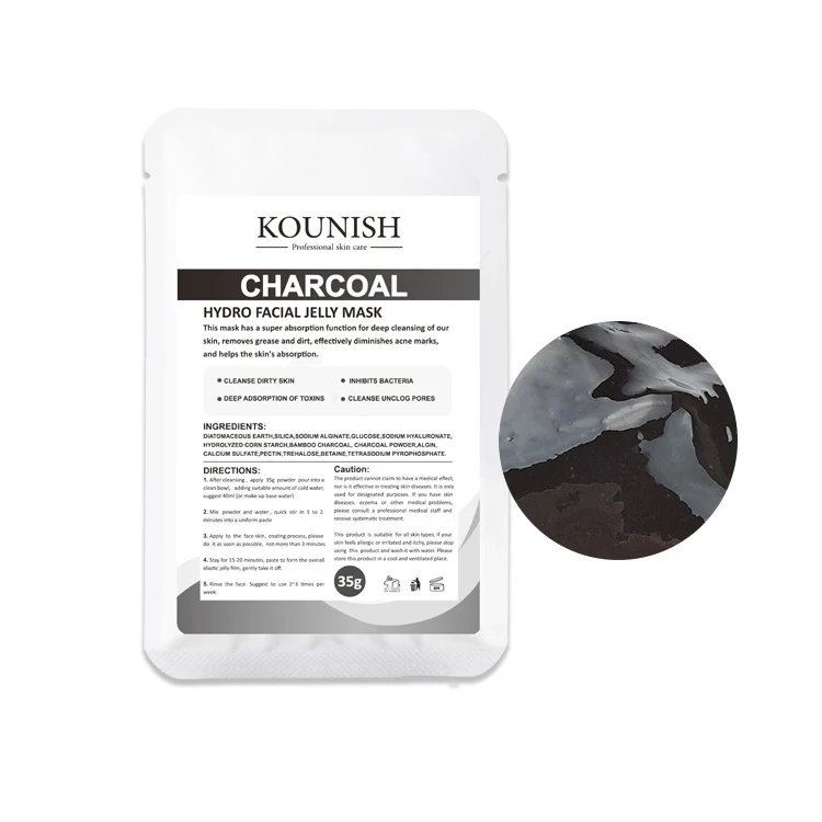 Soft Hydro Jelly Mask Powder Hyaluronic Acid Rose Gold Brightening Alginate DIY SPA   Hydro jelly Facial Mask