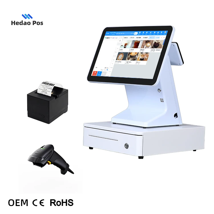 High Quality All in One Android Touch Screen Terminal Cash Register Pos Systems Software for Retail System
