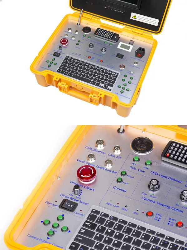 VICAM NEW Automatical cabling winch borehole cameras from 200m to 500m