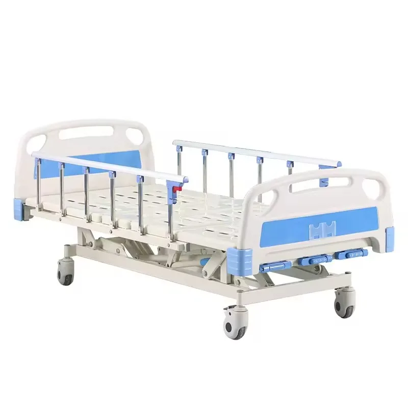 Easycare Good Price Hospital Equipment Three Functions Adjustable 3 Crank Manual Metal Homecare Hospital Nursing bed