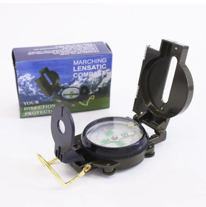 Multifunctional military compass portable Geological marine magnetic compass for outdoor camping