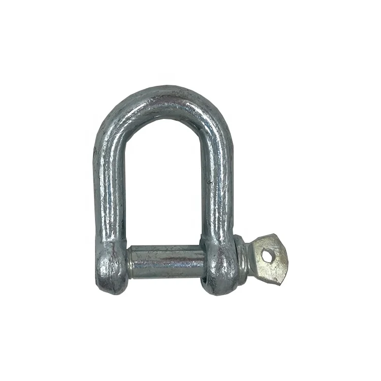 5/16' Marine Stainless Steel 316 Safety Bolt Pin Dee Shackle For Boat Sailing