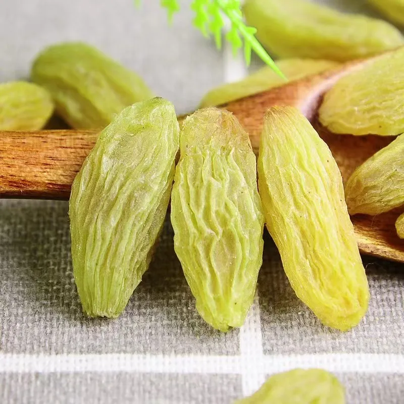 Natural Green Dry Fruit Cost-effective Preserved Raisins Seedless Sweet Green Raisins