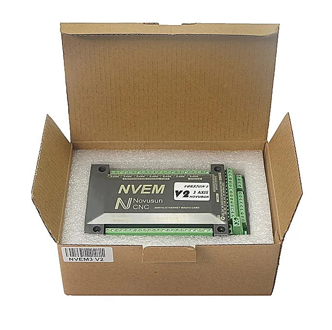 Плата управления NVEM Mach3, порт Ethernet 200 кГц для маршрутизатора с ЧПУ 3 4 5 6 осей