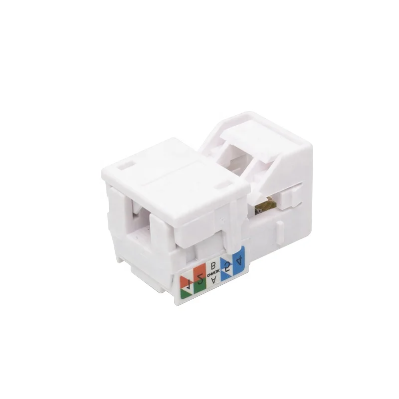 RJ45 CAT6A Keystone Jack UTP Female Computer Modular Jack