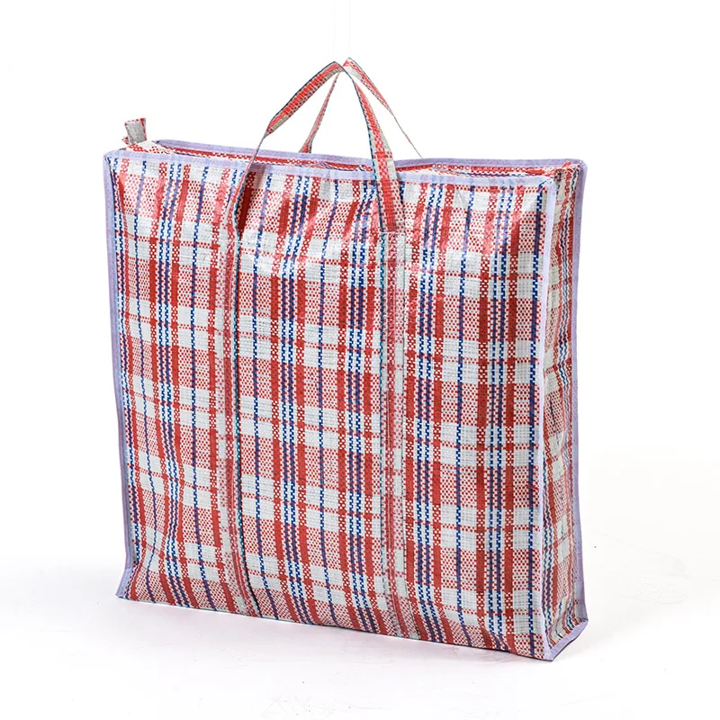 Reusable large capacity recycled pp non woven bags with zipper