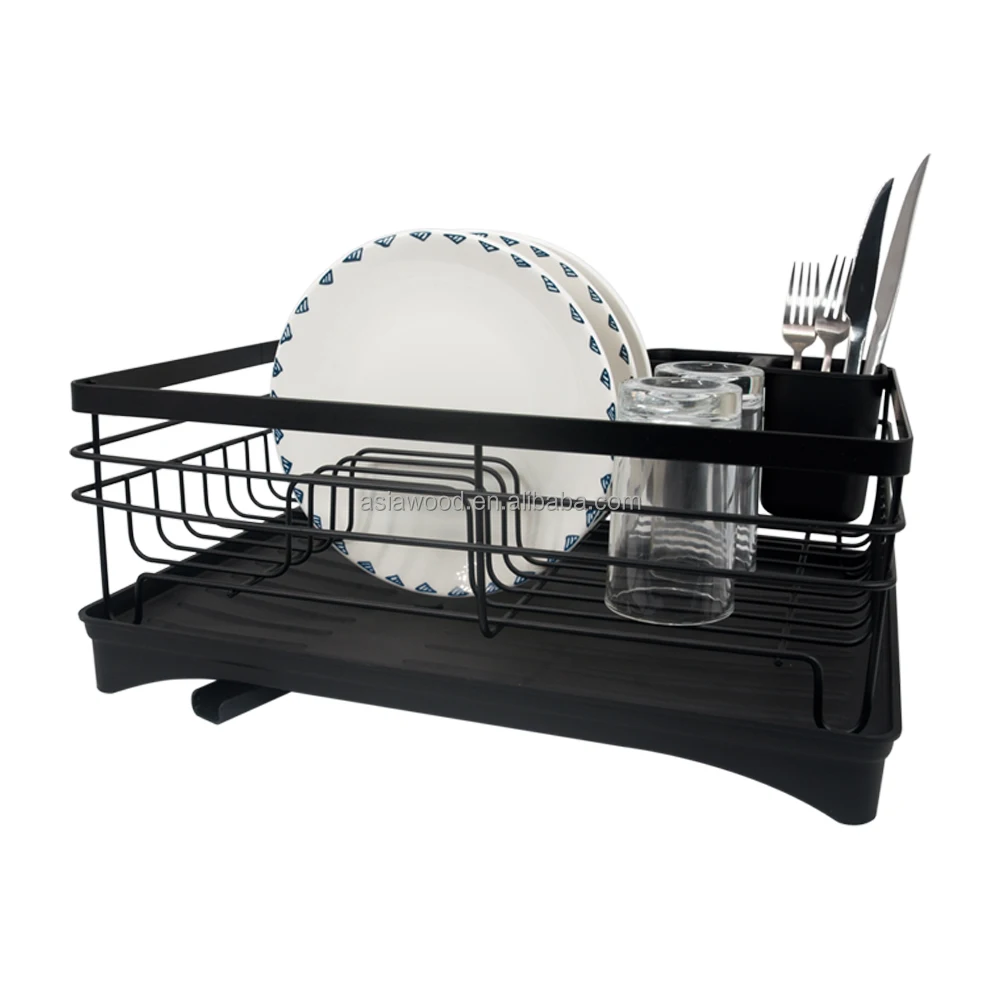 Multi-Use Drain Dish Rack Basket Tableware Brand New