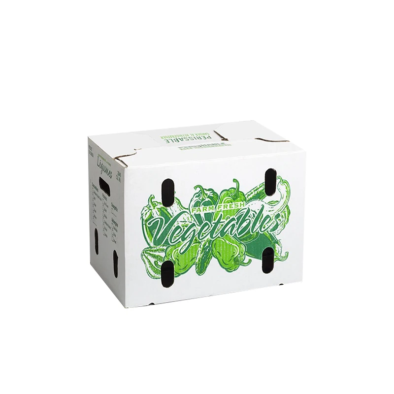 Custom logo printed fruit cardboard banana packing cartons boxes for sale