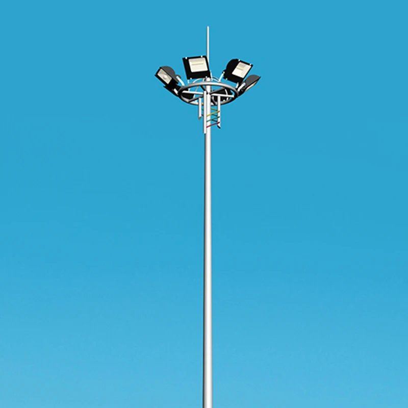 XINTONG Solar street lighting poles high light steel lamp post with customized service