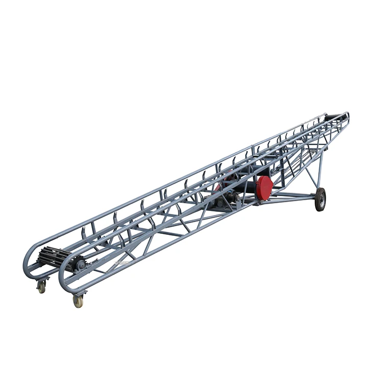 10 meter high quality fertilizer mobile belt conveyor