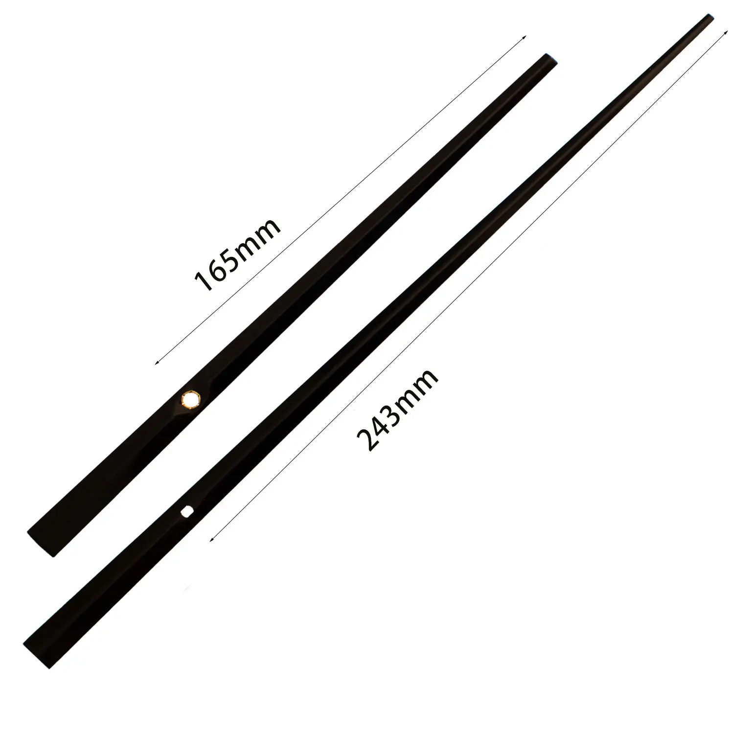 Aluminum clock hand  long needle Y072