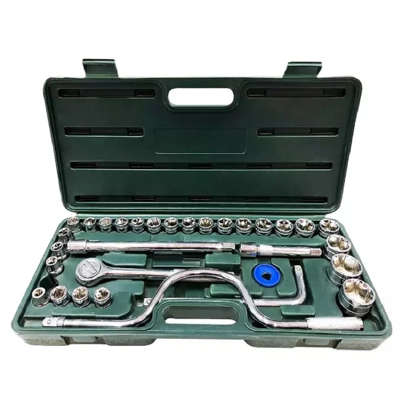 Multifunctional 32pcs Socket Set Wrench Hand Tool Carbon Steel Hand Tool Manufacturer
