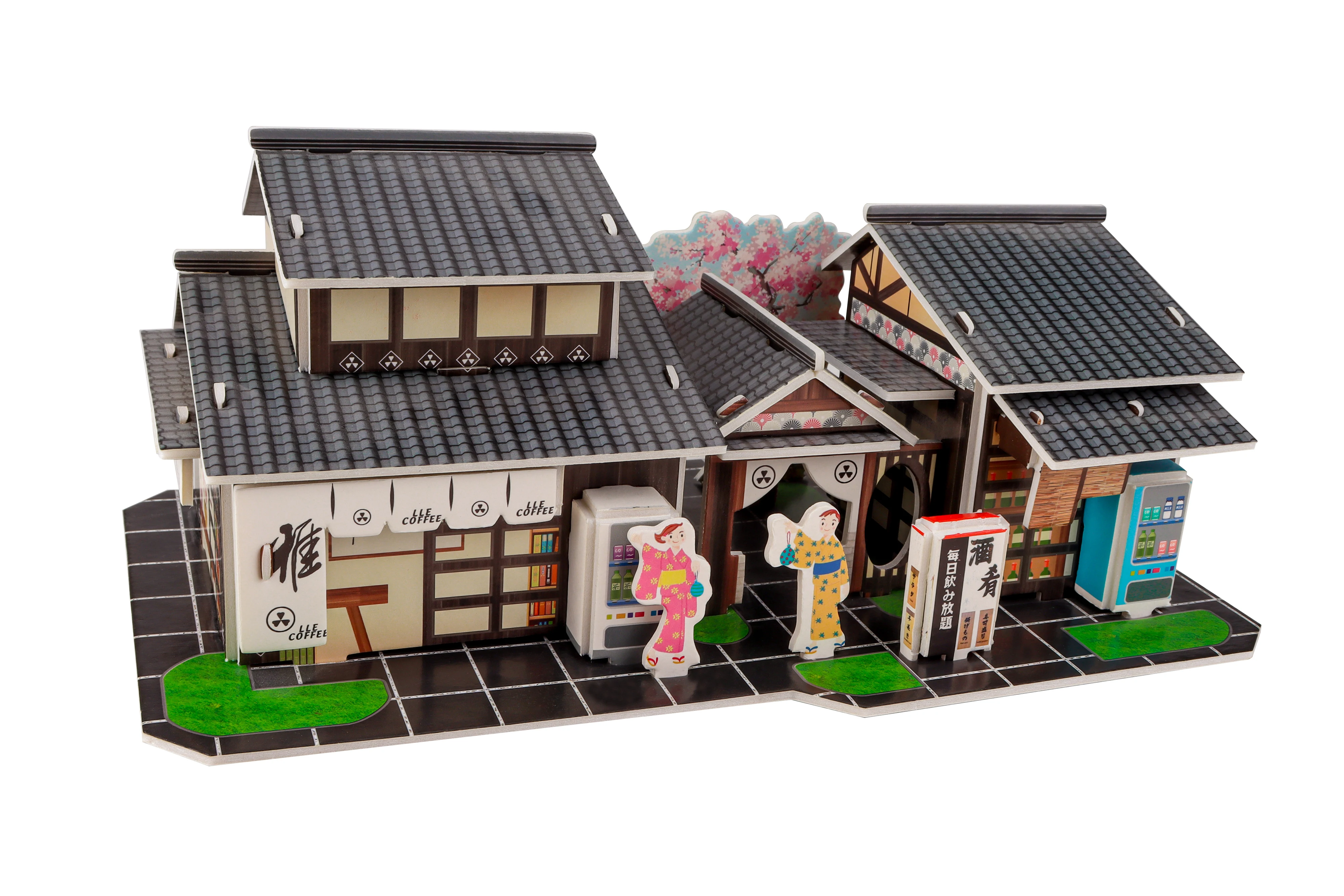 Cheap DIY 3D Asia Japanese / India/ Malaysia/ Thailand Souvenir Gifts Puzzle Toys For Kids