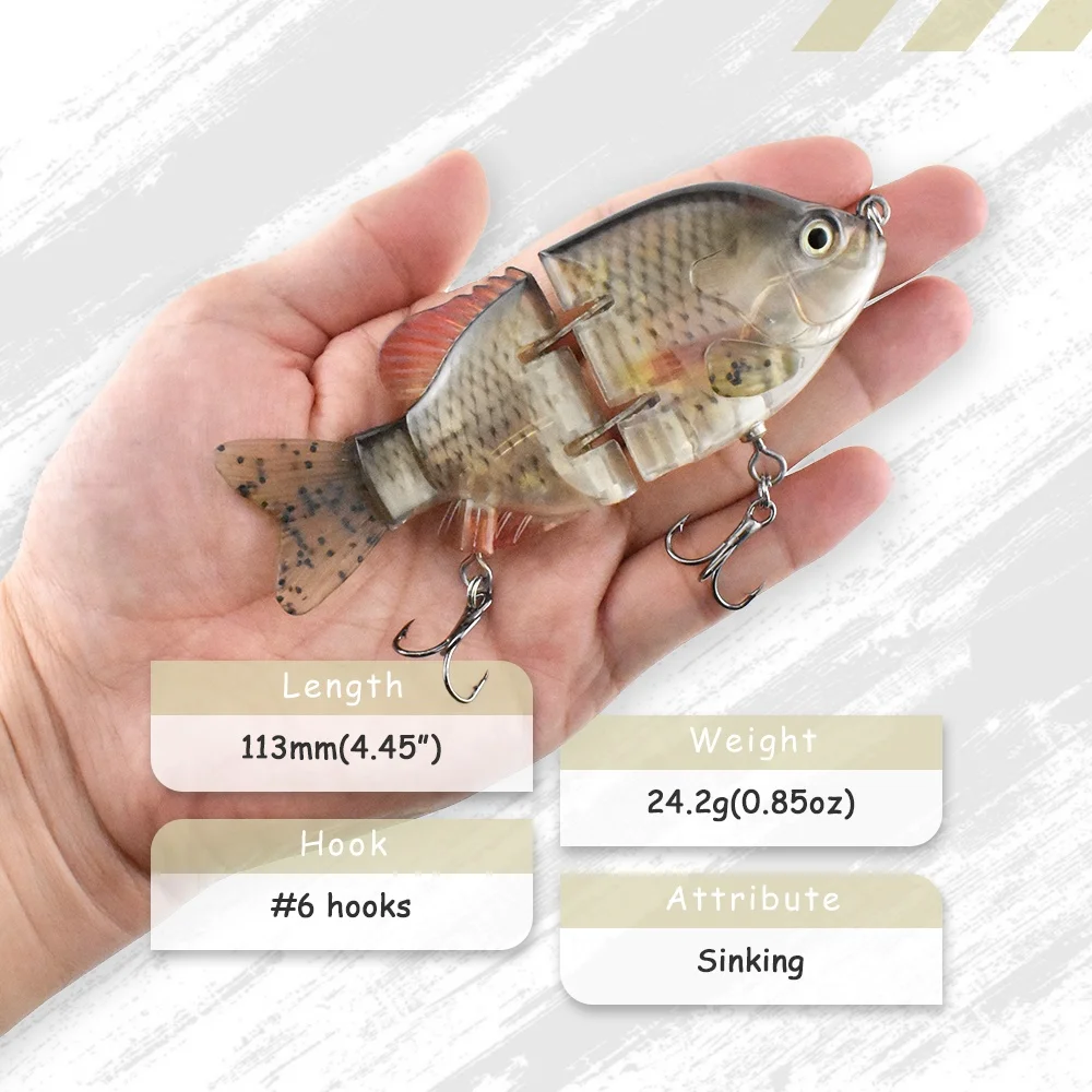 Factory Direct Wholesale Hard Plastic Multi Jointed Swimbait Lure Making Supplier Fishing Lure Manufacturers