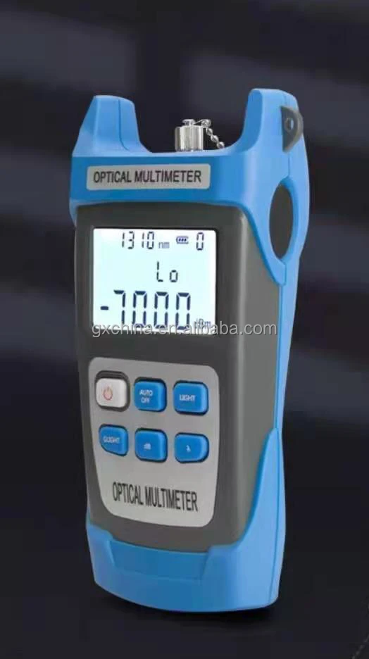 Ftth Fiber Optic Power Meter Ftth Fiber Optical Laser Source Power Meter Connector Cable Tester Optic Power Meter