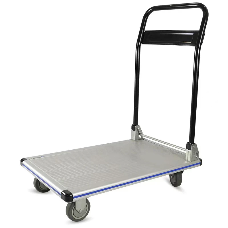 Platform Truck Foldable Push Cart Dolly Aluminum Heavy Duty 800lbs Capacity Heavy Duty Foldable Platform Hand Trolley Cart Truck