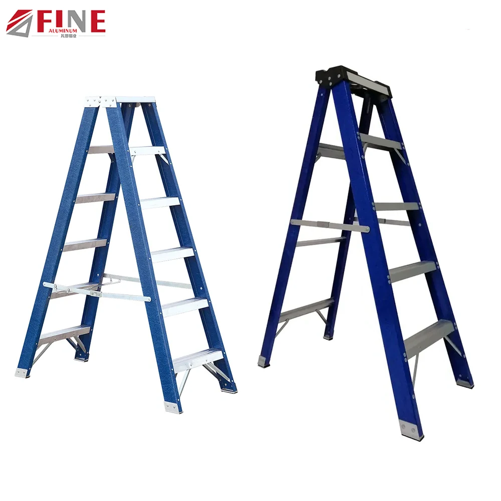 Grade 1 Frp Ladder Fiberglass 3 4 5 6 7 Steps Step Ladder