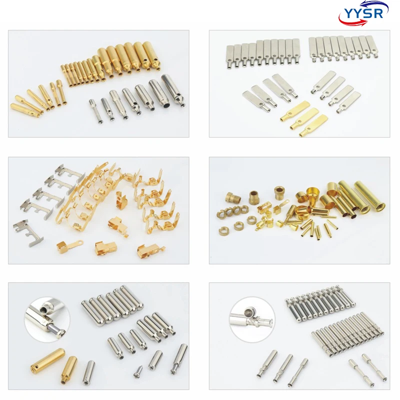 Customized CNC Lathe Turned Turning Brass solid Pin/Terminal hard Pin Standard Manual Pins with Lead-Free