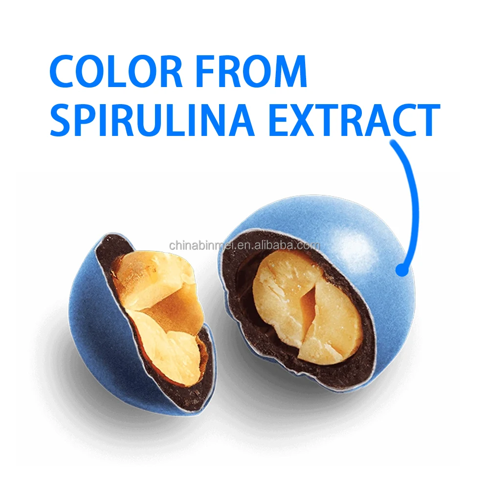 Blue Spirulina Blue E18 BINMEI Food Grade Spirulina Extract Phycocyanin Powder For Food And Beverage
