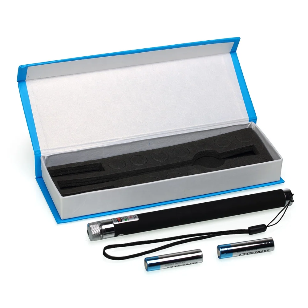 2xAAA Battery 532nm Green Beam Laser Pointer Pen for Pet
