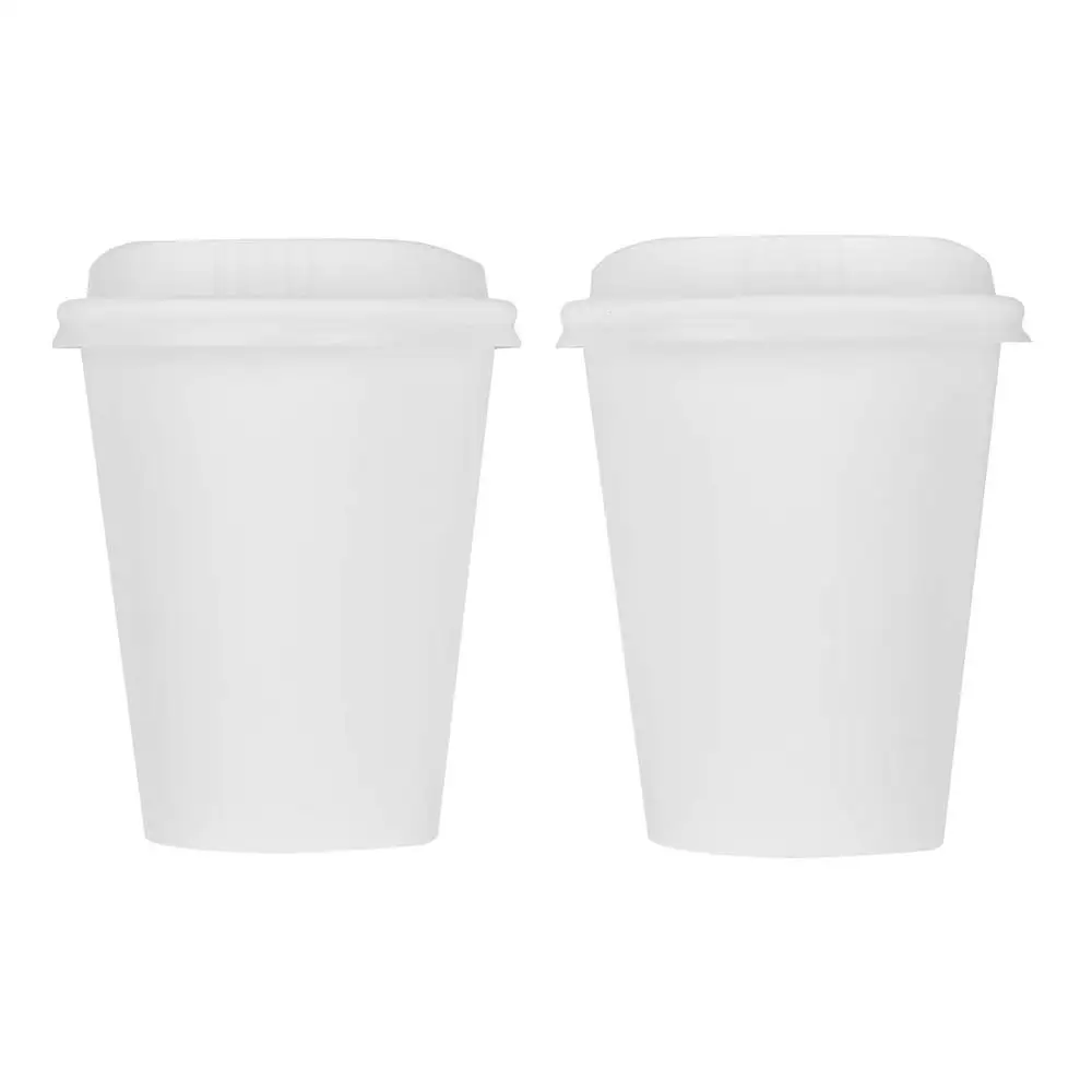4oz 8oz 12oz 16oz Disposable white Paper Coffee Cups