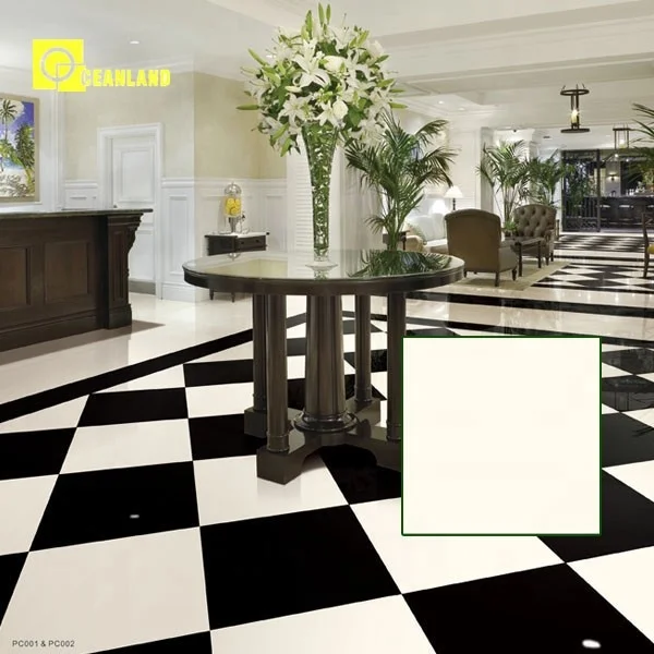 nano polish vitrified crystal white glass floor porcelain tiles