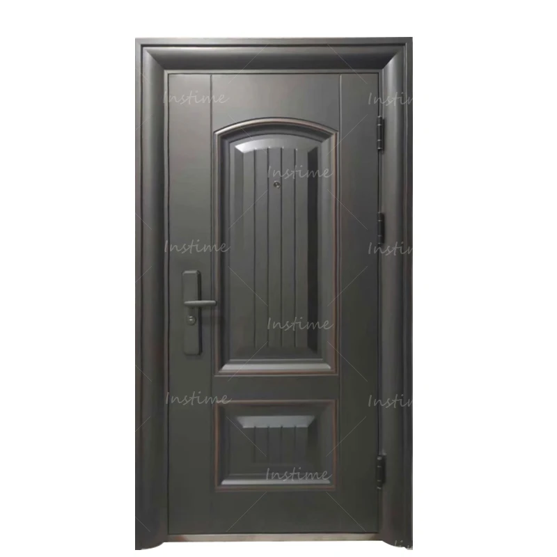 Instime Factory Direct Sales Reasonable Price Mexin Steel Door Supplier Fast Delivery  For Guard Against Theft