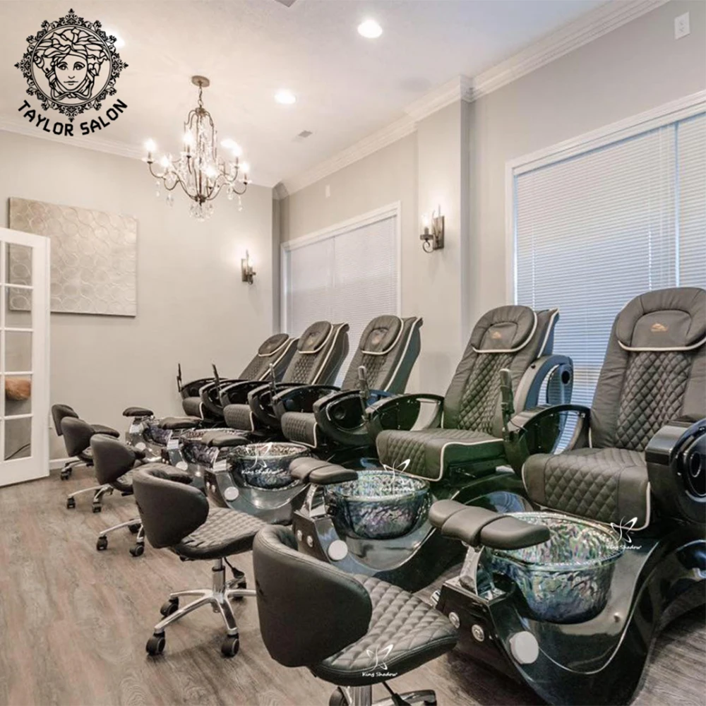 Набор мебели для маникюрного салона Массажные Стулья педикюра и спа