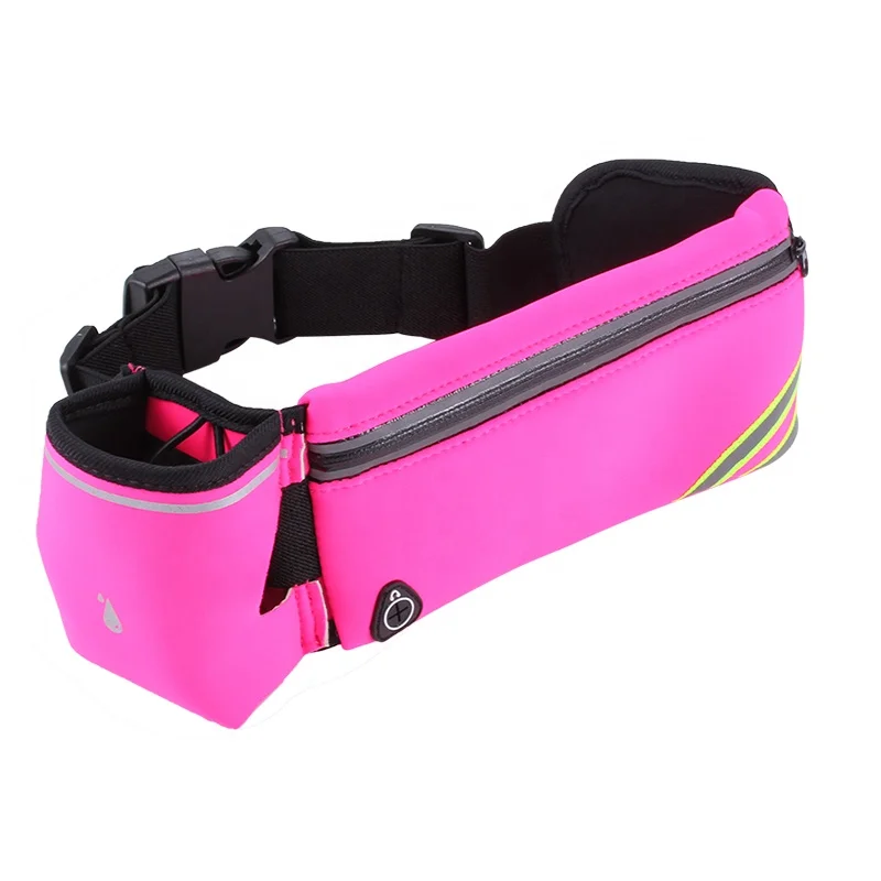 Wholesale Portable Outdoor Sport Waist Bag Phone Belt For Gym Travel Hiking Sport Running Sport Bag With Pocket For Ladies
